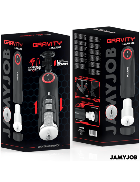 JAMYJOB GRAVITY MASTURBADOR VAGINA AUTOMATICO 5 MODOS SUCCIAN