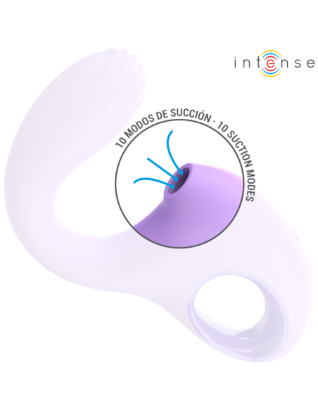 INTENSE BAXTER VIBRADOR ESTIMULADOR VIOLETA CONTROL REMOTO