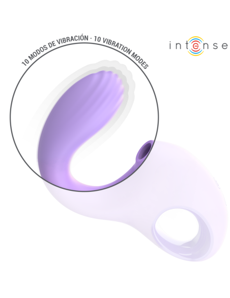 INTENSE BAXTER VIBRADOR ESTIMULADOR VIOLETA CONTROL REMOTO