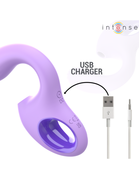INTENSE BAXTER VIBRADOR ESTIMULADOR VIOLETA CONTROL REMOTO
