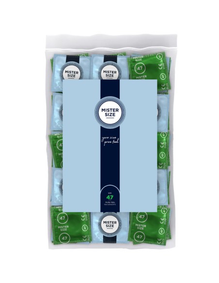 MISTER SIZE PRESERVATIVOS TALLA XS 47 MM 100 UNIDADES