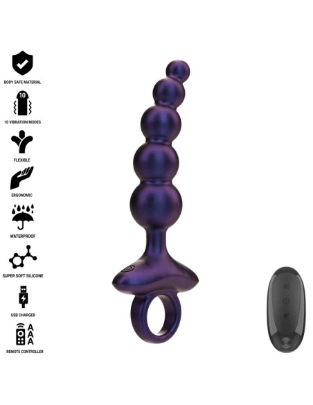 INTENSE TITO PLUG ANAL VIBRADOR MODELO 3 CONTROL REMOTO