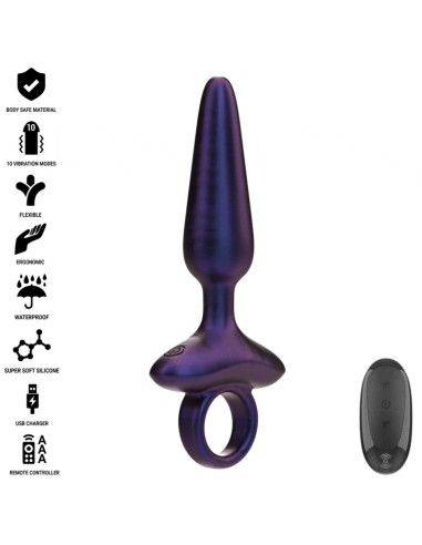 INTENSE MARLON PLUG ANAL VIBRADOR MODELO 4 CONTROL REMOTO