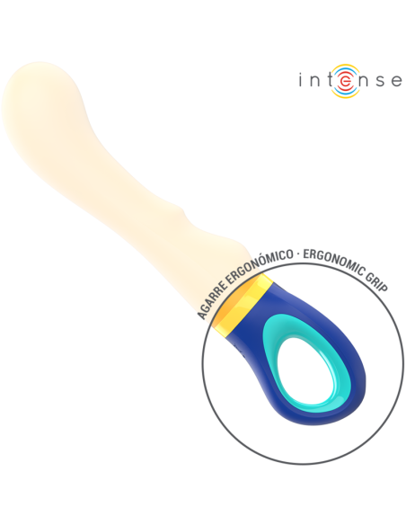 INTENSE SHAGGY VIBRADOR PUNTO G AMARILLO