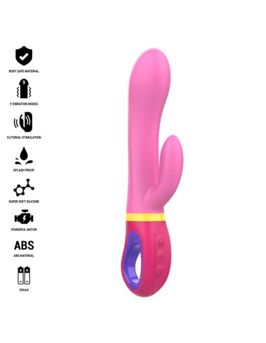 INTENSE DAPHNE VIBRADOR RABBIT ROSA