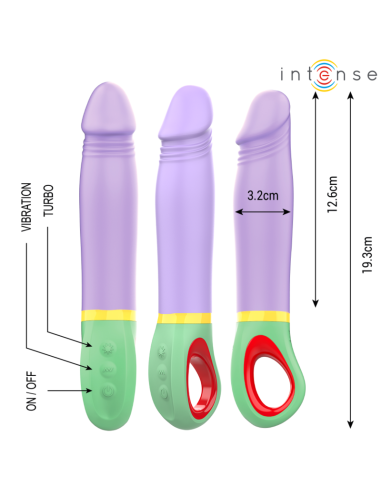 INTENSE VELMA VIBRADOR CLASICO MORADO