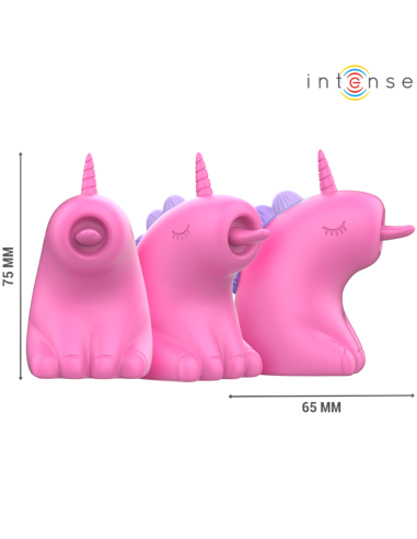 INTENSE PINKIE ESTIMULADOR UNICORNIO FUCSIA