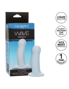 CALEXOTICS WAVE RIDER PLUG ANAL ESPUMA AZUL 2
