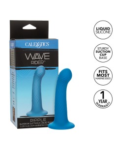 CALEXOTICS WAVE RIDER RIPPLE PLUG ANAL AZUL 2