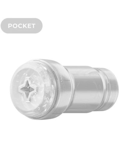KIIROO FEEL POCKET STROKER CRYSTAL BY KIIROO TRANSPARENTE