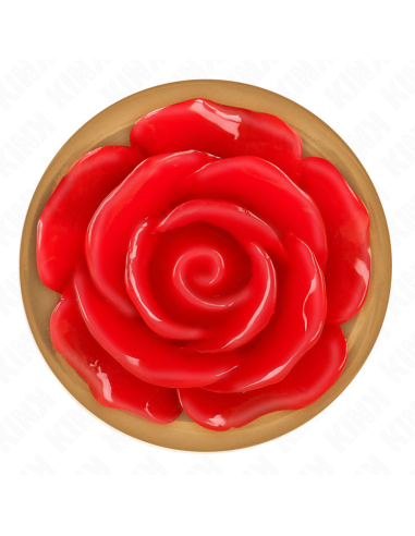 KINK PLUG ANAL ORO ROSADO ROSA ROJA M