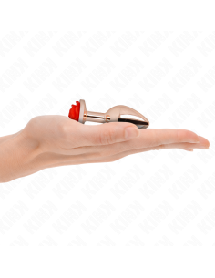 KINK PLUG ANAL ORO ROSADO ROSA ROJA S