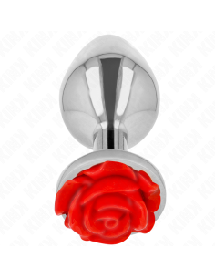 KINK PLUG ANAL ROSA ROJA TALLA L 2