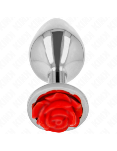 KINK PLUG ANAL ROSA ROJA TALLA M