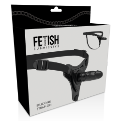 FETISH SUBMISSIVE ARNeS SILICONA NEGRO REALISTIC 15 CM 2