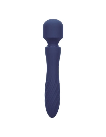 CALEXOTICS CHARISMA MYSTIQUE MASAJEADOR DOBLE MOTOR 12 FUNCIONES 215 CM X 45 CM MORADO