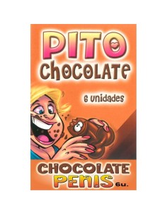 DIABLO PICANTE CAJA 6 CHOCOLATINAS FORMA PENE