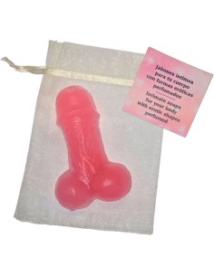 DIABLO PICANTE JABAN PERFUMADO FORMA PENE ROSA