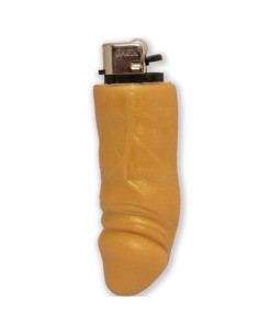 DIABLO PICANTE MECHERO RECARGABLE FORMA PENE DORADO