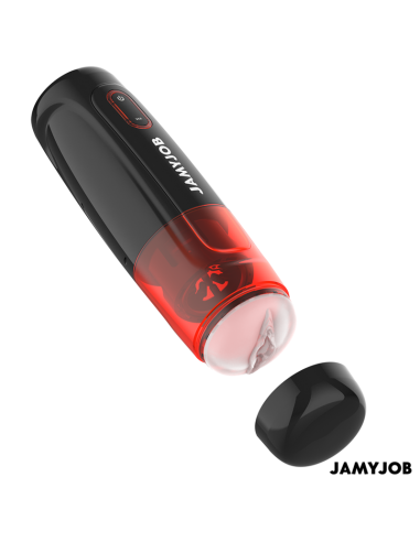 JAMYJOB STORM MASTURBADOR VAGINA AUTOMATICO 10 MODOS ROTACIAN Y EMPUJE