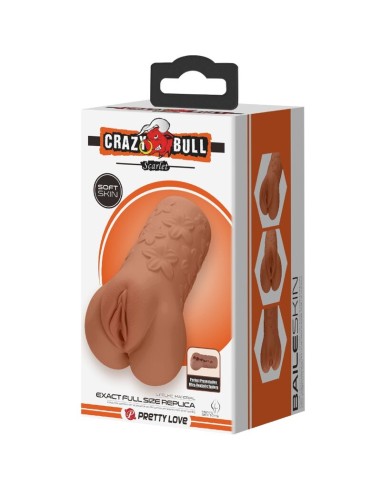 CRAZY BULL SCARLET VAGINA Y ANO DISEAO CON FLORES NATURAL