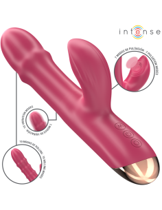 INTENSE CHLOE VIBRADOR MULTIFUNCIAN 3 EN 1 ROJO