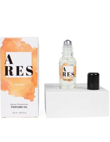 SECRETPLAY ARES PERFUME NATURAL FEROMONAS EN ACEITE PARA HOMBRE 20 ML