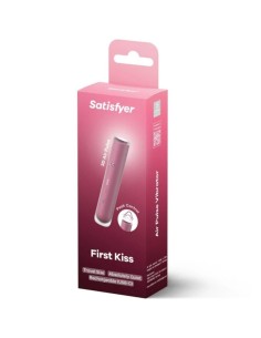 SATISFYER FIRST KISS ESTIMULADOR CLATORIS POR ONDAS GRANATE 2