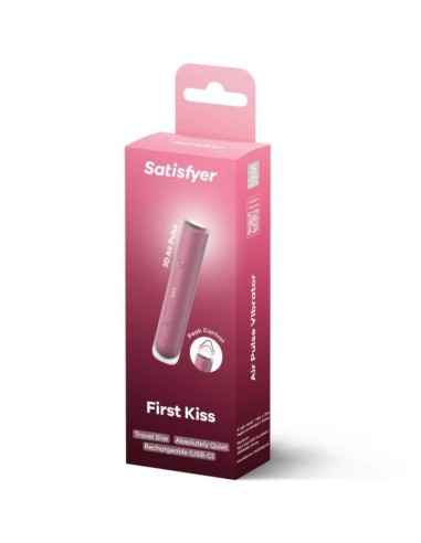 SATISFYER FIRST KISS ESTIMULADOR CLATORIS POR ONDAS GRANATE