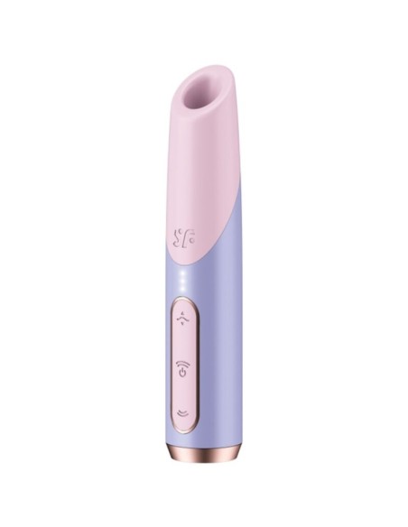 SATISFYER BOLD KISS ESTIMULADOR CLATORIS POR ONDAS ROSA VIOLETA