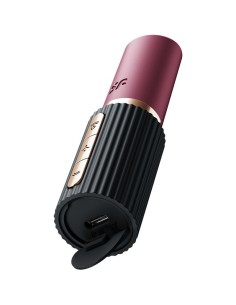 SATISFYER PRO 2 KISS ESTIMULADOR CLATORIS POR ONDAS GRANATE NEGRO