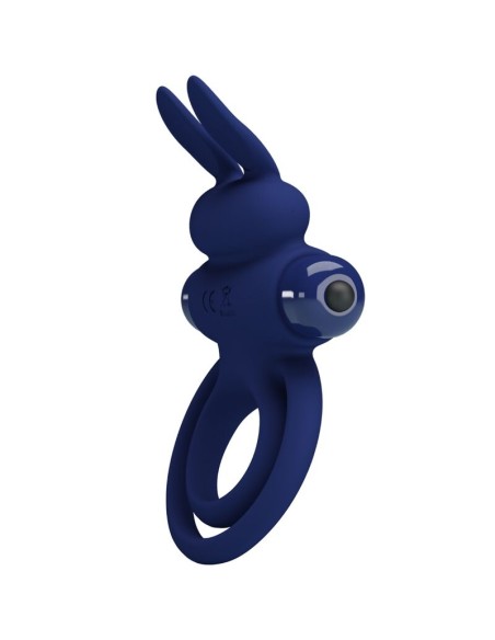 PRETTY LOVE DAREY DOBLE ANILLO VIBRADOR RABBIT AZUL
