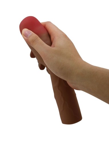 PRETTY LOVE KYLIAN FUNDA PARA PENE CON EXTENSIAN DE 76 CM MULATO