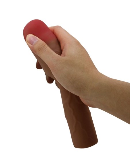 PRETTY LOVE KYLIAN FUNDA PARA PENE CON EXTENSIAN DE 76 CM MULATO