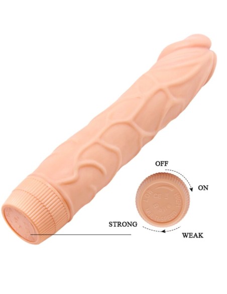 BAILE BOB VIBRADOR REALASTICO 225 CM NATURAL