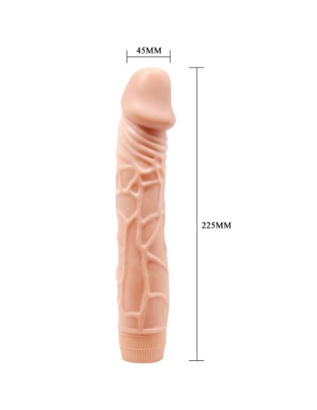 BAILE BOB VIBRADOR REALASTICO 225 CM NATURAL