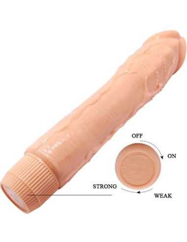 BAILE DYBBUK VIBRADOR REALASTICO 24 CM NATURAL