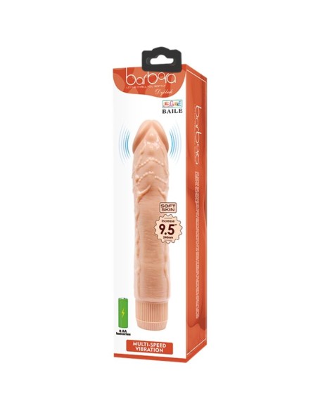 BAILE DYBBUK VIBRADOR REALASTICO 24 CM NATURAL