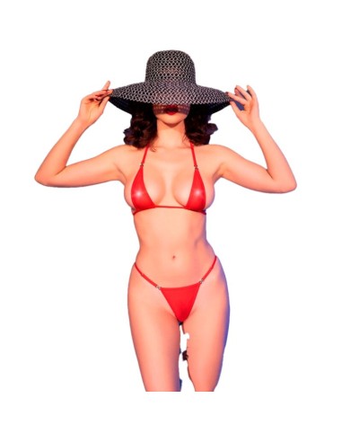 CHILIROSE CR 4840 MICRO BIKINI ROJO S M