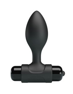 PRETTY LOVE VIBRA BUTT PLUG ANAL 10 VIBRACIONES NEGRO 2