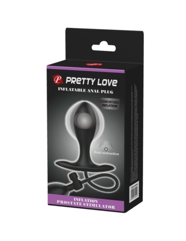 PRETTY LOVE PLUG ANAL INFLABLE NEGRO