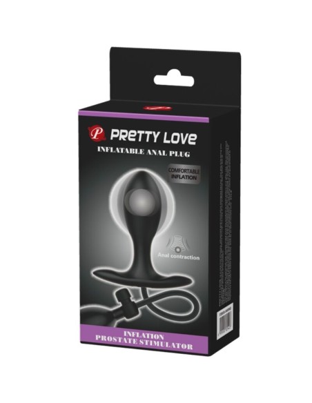 PRETTY LOVE PLUG ANAL INFLABLE NEGRO