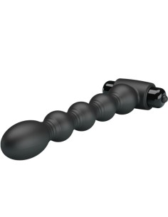 PRETTY LOVE LYNN PLUG ANAL SILICONA 10 VIBRACIONES NEGRO 2