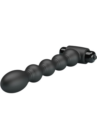 PRETTY LOVE LYNN PLUG ANAL SILICONA 10 VIBRACIONES NEGRO