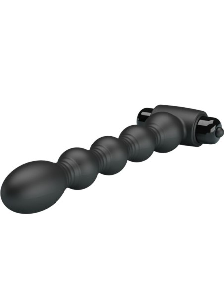 PRETTY LOVE LYNN PLUG ANAL SILICONA 10 VIBRACIONES NEGRO