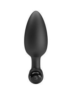 PRETTY LOVE VIBRA BUTT PLUG 2 PLUG ANAL 10 VIBRACIONES NEGRO 2