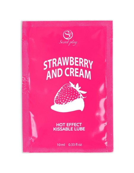 SECRETPLAY MONODOSIS LUBRICANTE FRESAS NATA 10 ML