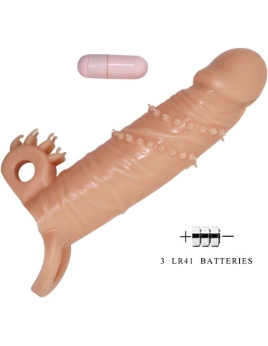 PRETTY LOVE CONNOR FUNDA PARA PENE ESTIMULADOR DE CLATORIS NATURAL