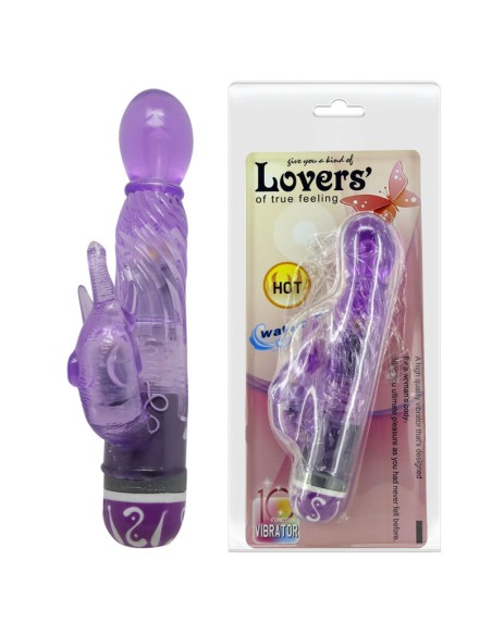 BAILE VIBRADOR MULTIVELOCIDAD CON ESTIMULADOR LILA