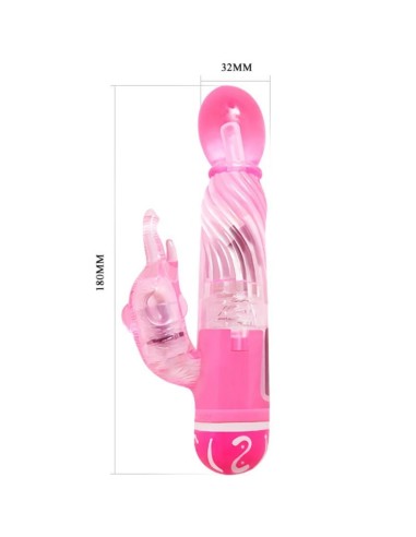 BAILE VIBRADOR MULTIVELOCIDAD CON ESTIMULADOR LILA